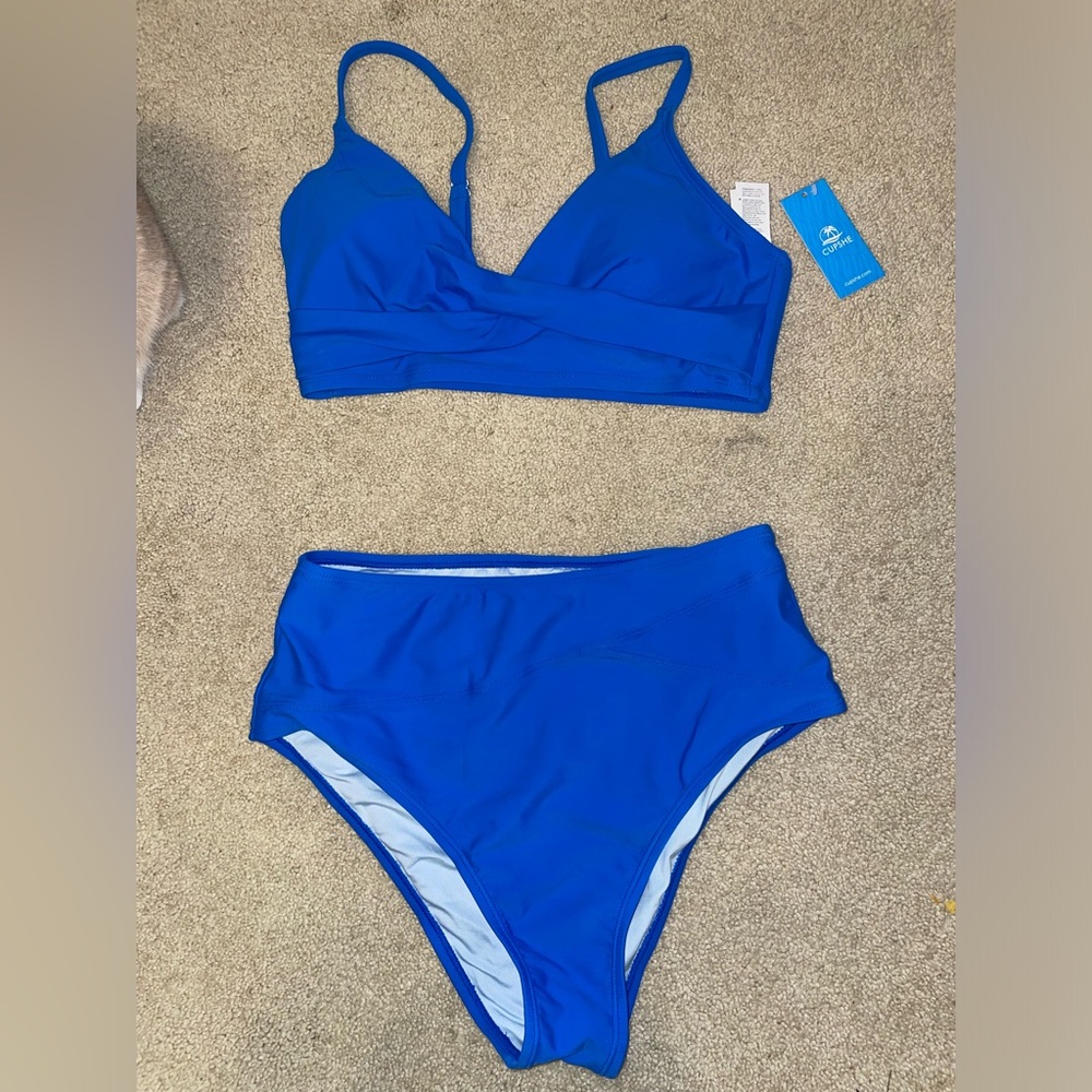 Cupshe Blue Bikini